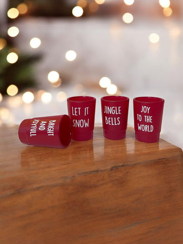 Christmas Shot Glasses - 65 ml, Set of 6