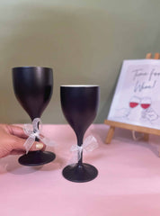 Unbreakable wine glass - Black Lush