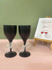 Unbreakable wine glass - Black Lush