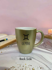 Unbreakable Zodiac Coffee Mug with Customisable Name- set of 1