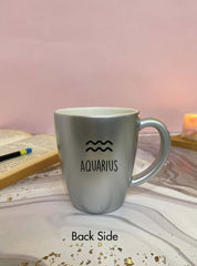 Unbreakable Zodiac Coffee Mug with Customisable Name- set of 1