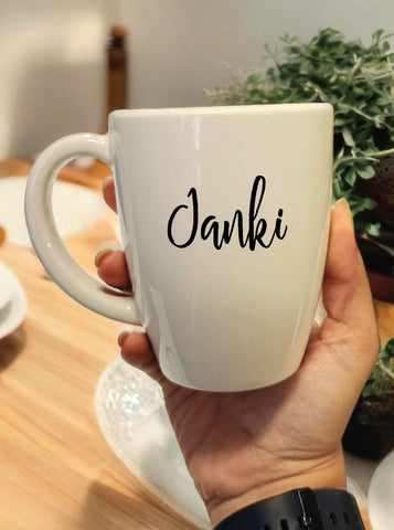 Unbreakable Mug with Customisable Name - Set of 1