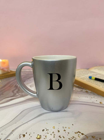 Initials Mug - Silver