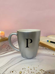 Initials Mug - Silver