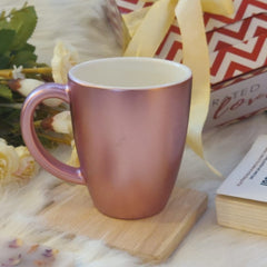 Unbreakable Rose Gold Mug - Set of 1